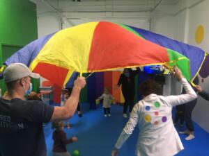 Kids Wonder Mommy and Me Classes Parachute